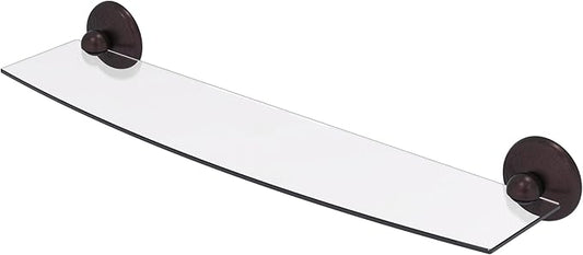 Allied Brass PMC-33/24-ABZ Prestige Monte Carlo Collection 24 Inch Glass Shelf, Antique Bronze