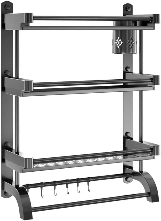 Bathroom Shelves,Bathroom Floating Shelves,Wall Mounted Shelving,Wall Decor and Organizer for Bathroom,Living Room, Kitchen