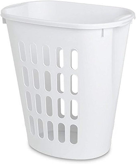STERILITE 12568006 Open Hamper, 21-7/8", White