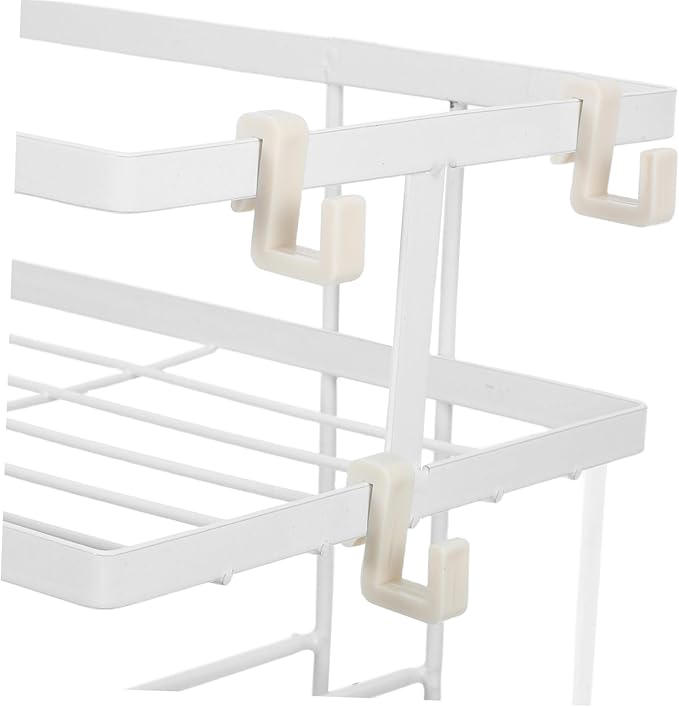 SHINEOFI Bathroom Shelves Toilet Storage No Drill Paper Holder Rack Tissue Box Shampoo Holder
