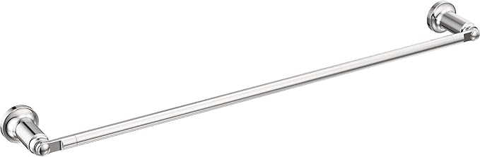 Delta Saylor (1-Pack) 24'' Towel Rack for Bathroom Polished Chrome Towel Bar for Bathroom Wall Towel Holder Rod Wall Mounted 73524
