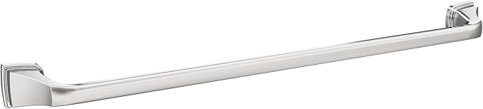 Amerock BH3603426 | Chrome Towel Bar | 24 in (610 mm) Towel Rack | Revitalize | Bathroom Towel Holder | Bathroom Hardware | Bath Accessories