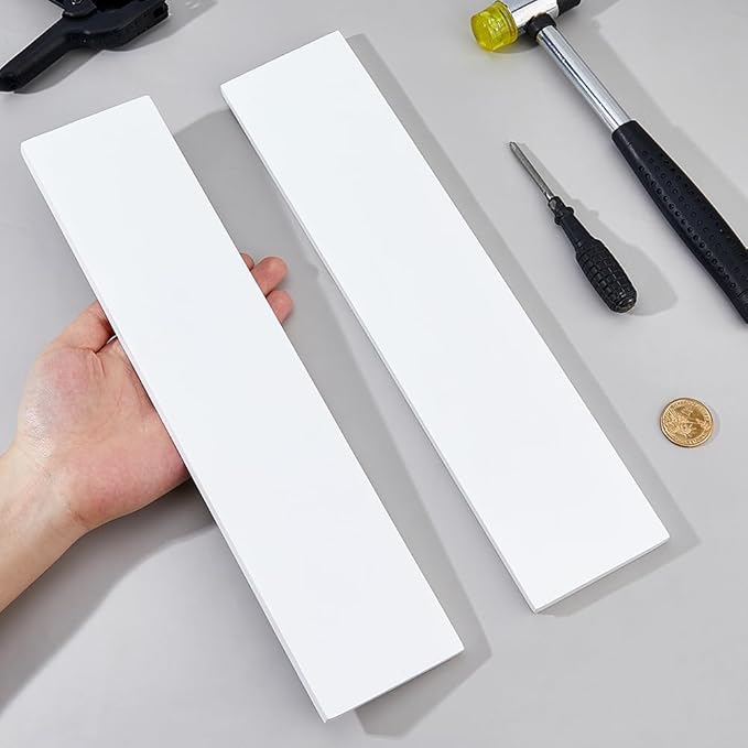DICOSMETIC 2Pcs Med Cabinet Replacement Shelves Rectangle Wall Shelf Board 3x13.5Inch Small Wooden Cabinet Shelves for Living Room Bathroom Kitchen Wall Mounted Cabinets