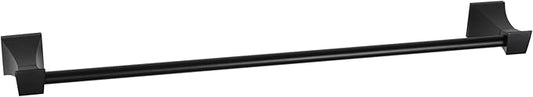 Bath Towel Bar, GALIM GLQPT-P, Towel Rail for Bathroom Wall Mounted, Heavy-Duty Bathroom Towel Holder Organizer, Stainless Steel Minimalist Home Decor Towel Rod, Matte Black Finish