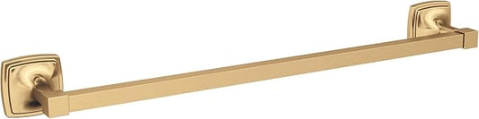 Amerock BH36093CZ | Champagne Bronze Towel Bar | 18 in (457 mm) Towel Rack | Stature | Bathroom Towel Holder | Bathroom Hardware | Bath Accessories
