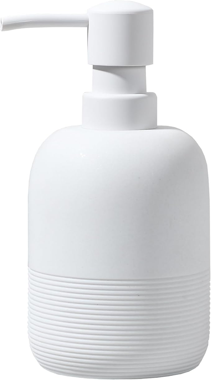 GalDal Soap Dispenser White,Hand Soap Lotion Dispenser for Bathroom Countertop,Soap Dispenser for Kitchen.