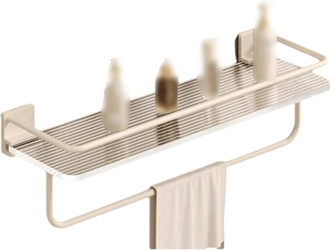 Removable Wall-Mounted Bathroom Shelves Plastic Bathroom Shelves Removable Bathroom Shelves Multifunctional Bathroom Shelves Large Capacity