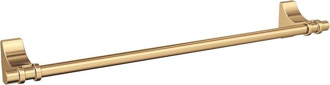 Amerock BH36053CZ | Champagne Bronze Towel Bar | 18 in (457 mm) Towel Rack | Davenport | Bathroom Towel Holder | Bathroom Hardware | Bath Accessories