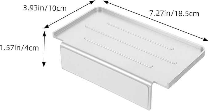 ORFOFE Bathroom Decor Wall-Mounted Phone Holder Shelf for Toilet Storage Organizer