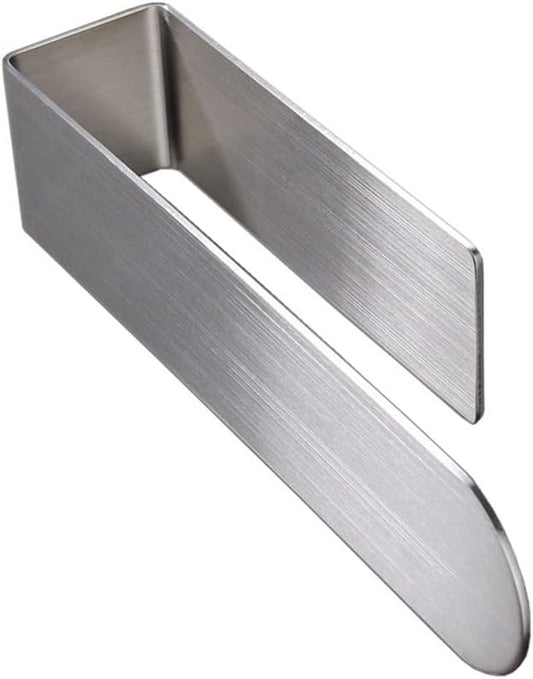 szhdxsy Towel Holder SUS 304 Stainless Steel Brushed Hand Towel Rod, Self Adhesive Towel Holder Towel Rod Towel Rack for Bathroom- Silver