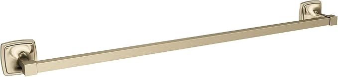 Amerock BH36094BBZ | Golden Champagne Towel Bar | 24 in (610 mm) Towel Rack | Stature | Bathroom Towel Holder | Bathroom Hardware | Bath Accessories