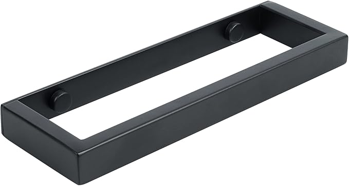 Alise Hand Towel Holder,Wall Mount Towel Bar for Bathroom,Towel Rack for Lavatory,8 Inch Towel Hanger SUS304 Stainless Steel Towel Rail,Matte Black