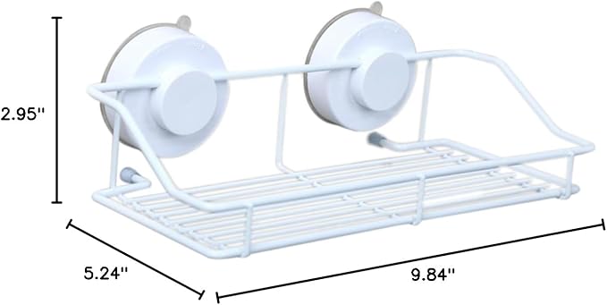 Wall Mounted Bathroom Shelf Cup Storage Organizer for Bathroom and Kitchen Easy to Clean Space-Saving Rack for Items