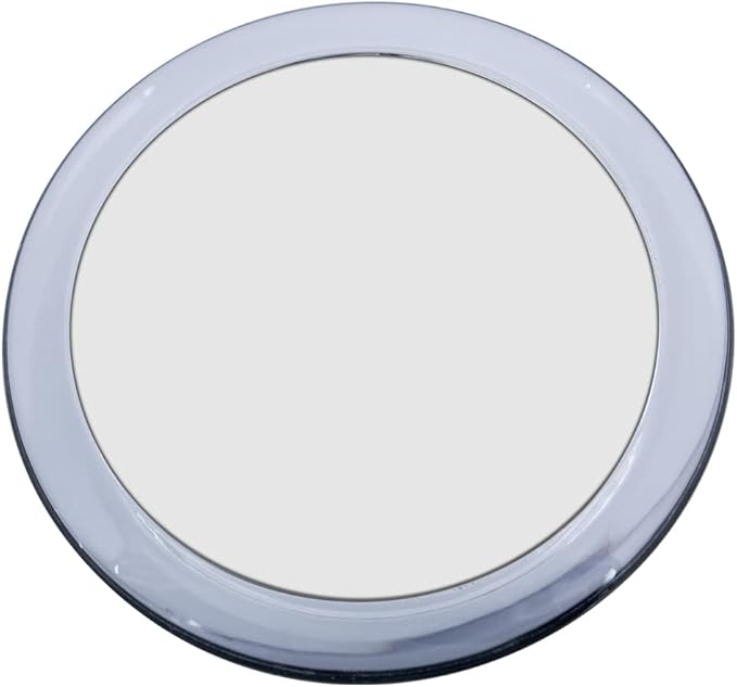 Zadro 5X Two-Sided Acrylic Compact Mirror, 4-Inch, Clear, (Z45X)