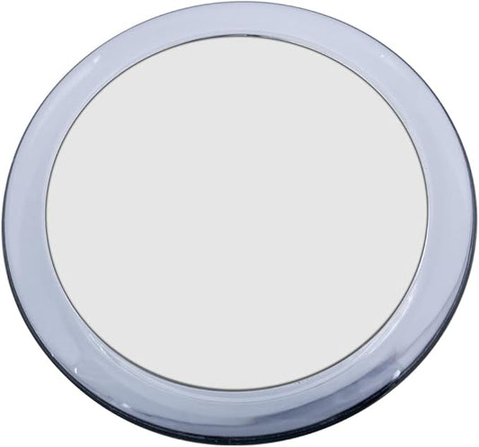 Zadro 5X Two-Sided Acrylic Compact Mirror, 4-Inch, Clear, (Z45X)