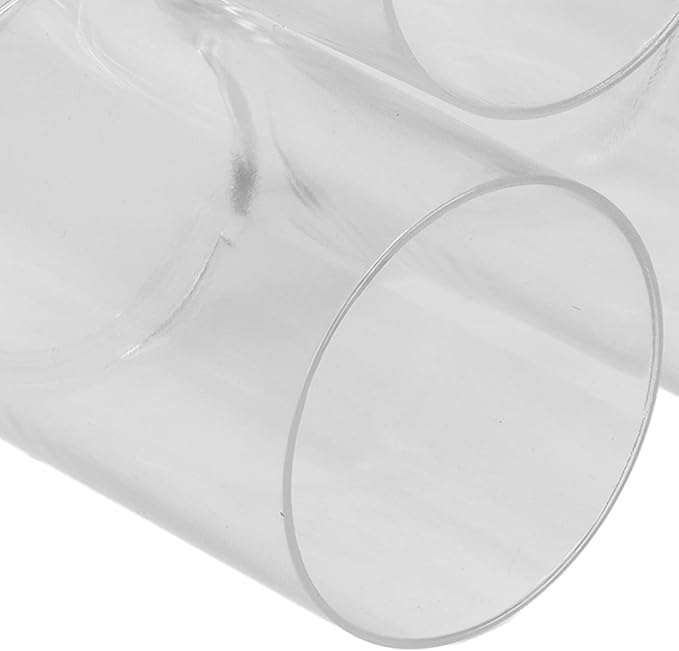 Clear Round Plastic Makeup Container,Makeup Brush Holders,Acrylic Cosmetic Storage Organizer with Compartments, Pencil Cup Stationery Organizer for Eyeliner Pencil and Beauty Tools,3 Connected Towers