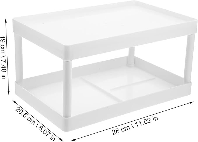 Holibanna Easy Assembly Storage Shelf Bathroom Rack Home Sundries Organizer Tidy up Your Space