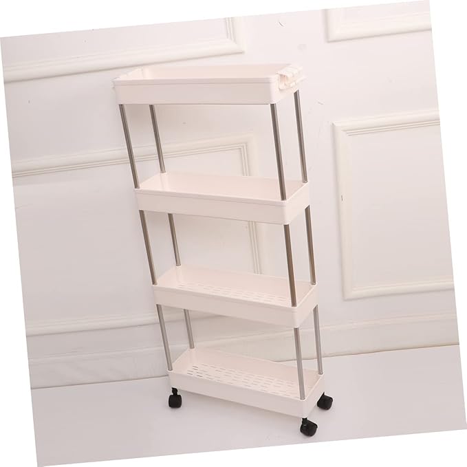 Cabilock Plastic Crack Storage Device Layers Shower Shelf Corner Over Sink Shelf