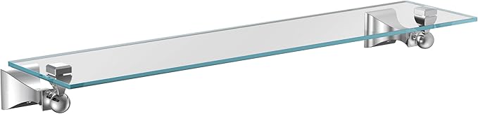 Moen DN8390CH Retreat Glass Vanity Shelf, Chrome