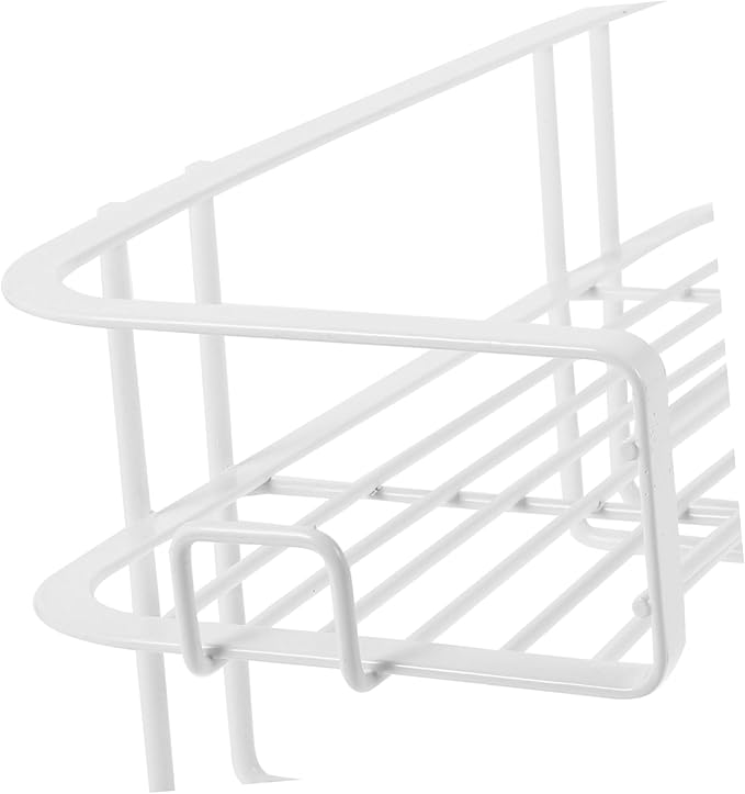 PRETYZOOM Over The Toilet Shelf Wall Mounted Storage Rack for Bathroom Sturdy Iron Organizer Cabinet 4 Shelves