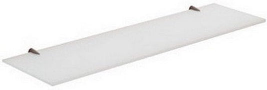 Gedy Shelves Ultralight Glass Bathroom Shelf, Chrome, 24"