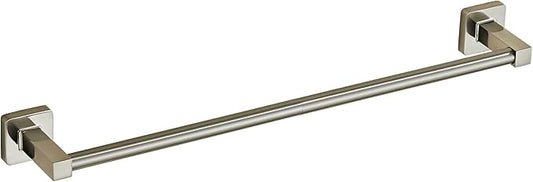 Bathroom Wall Mounted Towel Rack,18 Inch Brushed Nickel Towel Bar with Stainless Rack and Hand Towel Holder, Shower and Bath Towel Racks for Bathroom Wall(Total Length 20-Inch)