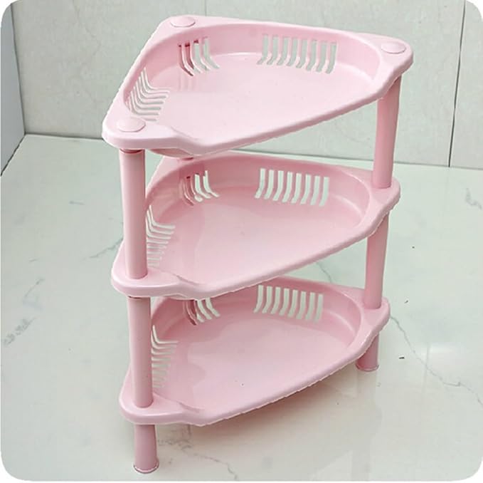 Plastic Shelf Bathroom Organizer Rack Household Kitchen Stora Kithcen