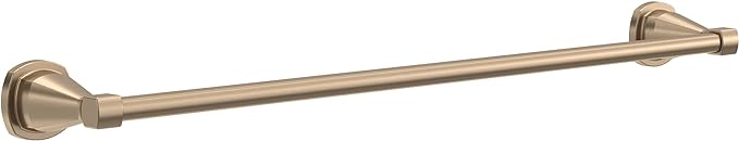 Delta Faucet Stryke 24 inch Towel Bar, Champagne Bronze, Bathroom Accessories, 77624-CZ