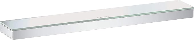 hansgrohe Rainfinity 3-inch Modern Shelf 500 in Chrome, 26844000