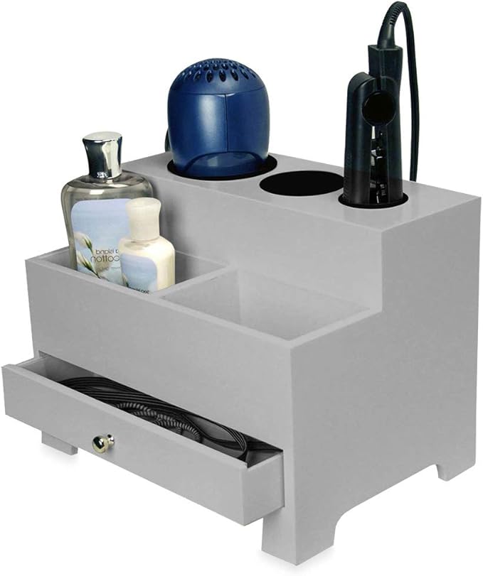OnDisplay Makayla Deluxe Hair Tool and Accessory Organization Station (Personalized)