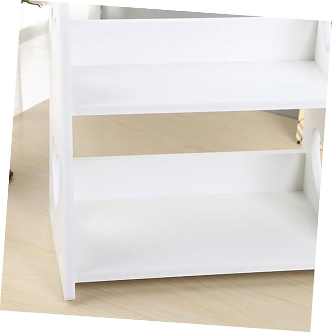 Bathroom Shelf Heart-Shaped Hollow Storage Rack for Cosmetics Small Washbasin Organizer Easy Installation Material for Bathroom and Vanity Use