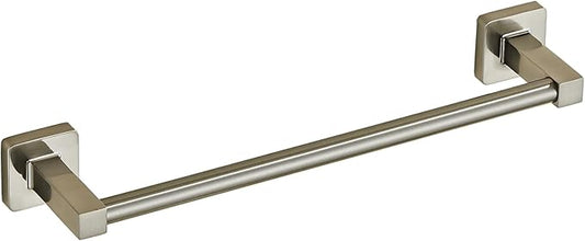 Bathroom Wall Mounted Towel Rack,12 Inch Brushed Nickel Towel Bar with Stainless Rack and Hand Towel Holder, Shower and Bath Towel Racks for Bathroom Wall(Total Length 14-Inch)
