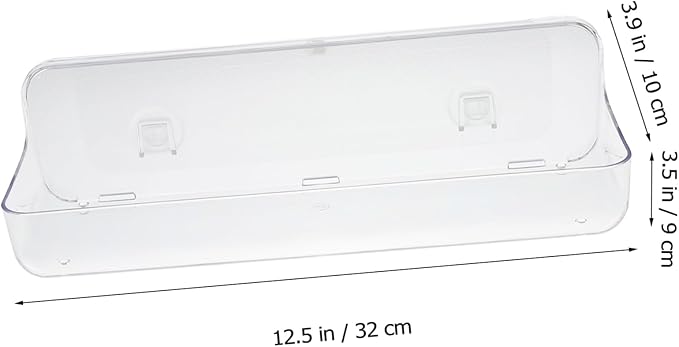 Cabilock Bathroom Organizer -mounted Storage Shelf for Bathroom Easy to Use No Drill Needed