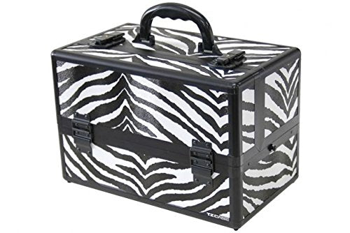 Extendable Trays with Shoulder Strap, Textured Zebra Finish, 14-1/4 X 8-1/2 X 9-1/4, 8 Pound