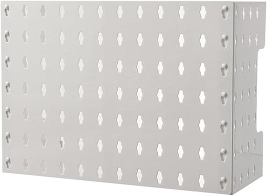 ABS Wall Mounted Bathroom Shelf Adhesive Without Drilling Easy Installation Protective Pipe Covers Storage Rack ABS Pipe Protective Covers