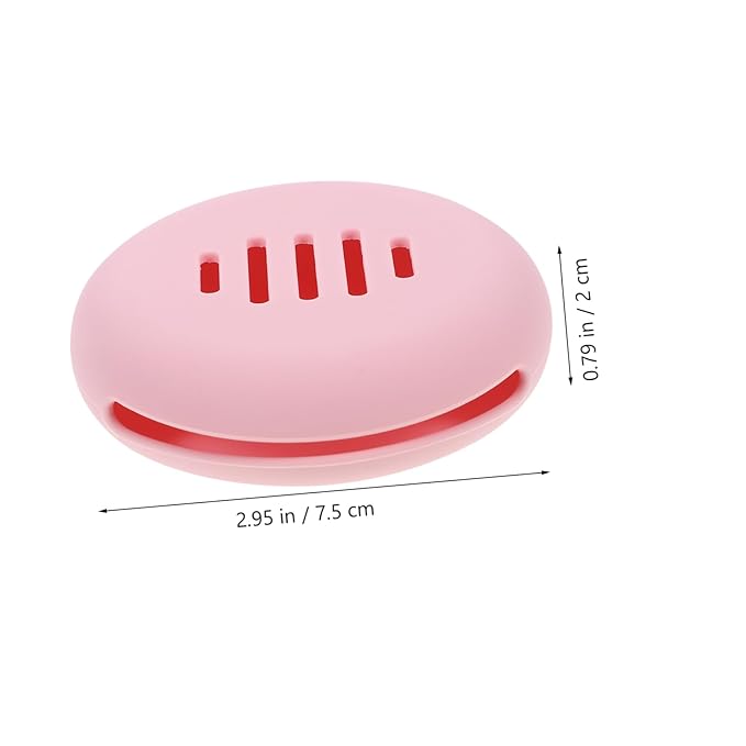 Ipetboom Silicone Makeup Puff Case Portable Makeup Sponge Holder for Travel Compact Powder Puff Storage Box for Women Lightweight and Sturdy Design for Makeup Organization