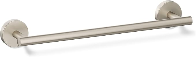 Kohler 27288-BN Elate® 12" Towel bar, Vibrant Brushed Nickel