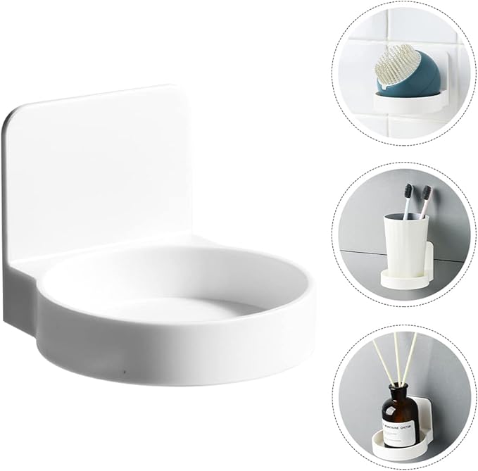 ABOOFAN Bathroom Rack Organizer Over Toilet Shelf Wall Suction Storage Holder Toiletry Stand Wall Storage Stand
