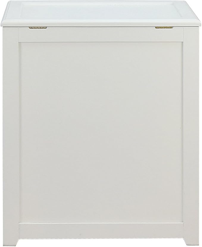 Oceanstar RH5513WHITE Storage Laundry Hamper, White