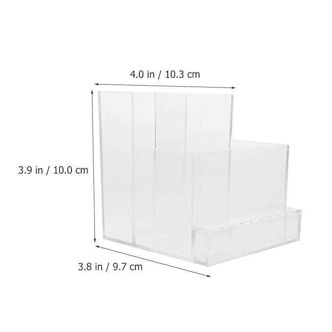 FOMIYES 2pcs Nail Art Polishing Machine Storage Organizer Grinding Holder for Nail Salon and Home Use Easy to Use Manicure Tool Display Stand