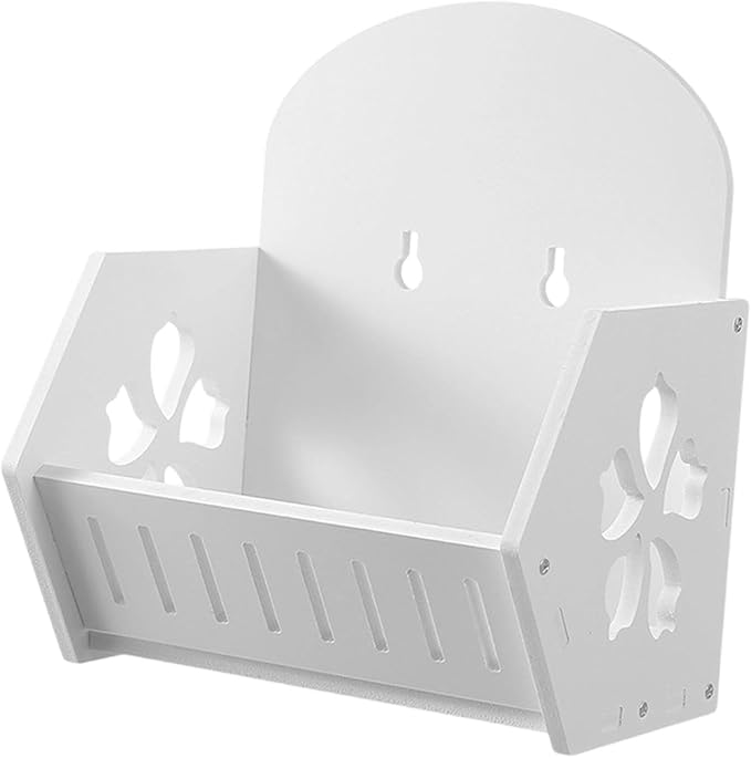 Wall Mounted Bathroom Shelf Makeup Container Storage Bin Kitchen Spice Shelf for Bedroom , single layer