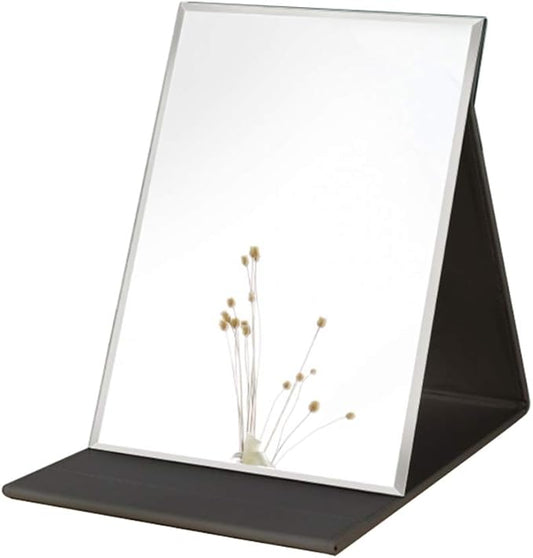 Zcooooool Large Portable Super HD Mirror - Multi Stand Angle Hand Free/Handheld/Tabletop Foldable 8.27x5.9 Inch