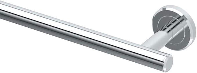 Gatco 4241 Latitude II 18-Inch Towel Bar, Wall Mounted Bathroom Towel Holder, Chrome