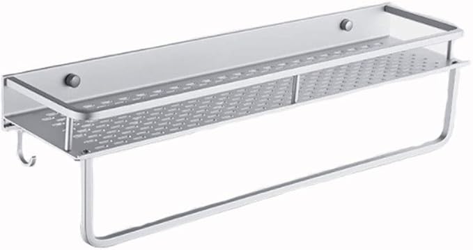 AGYH Bathroom Shelf Bathroom Toilet Vanity Storage Rack Wall-Mounted Punch-Free (Size : 50cm)