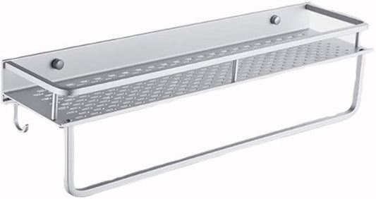 AGYH Bathroom Shelf Bathroom Toilet Vanity Storage Rack Wall-Mounted Punch-Free (Size : 40cm)