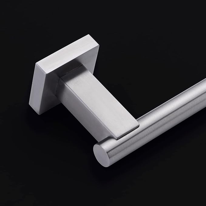 Miyili 15.75-Inch Towel Bar SUS 304 Stainless Steel Towel Holder Rack for Bathroom Wall Mount Brushed Finish, A02N40A