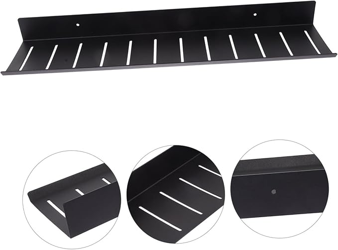 Cabilock Backdrop Wall Shelf Home Wall-Mounted Rack Sturdy Storage Shelves for Bathroom