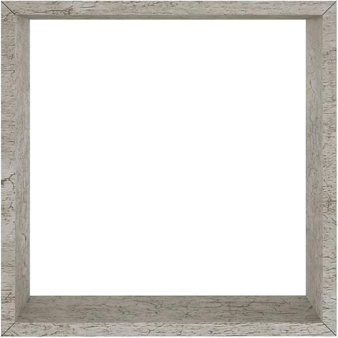 Wall Cube Shelves Set of 3 Concrete Gray Modern Floating Shelves Storage Display Organizer for Living Room Bedroom Office Decor