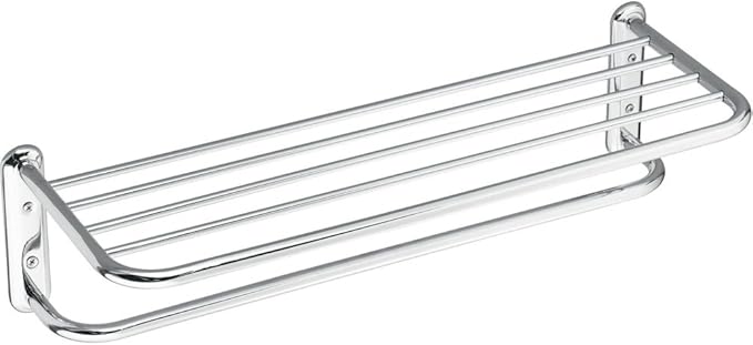 Moen 5207-181CH Donner Commercial 18-Inch Towel Bar with Shelf, Chrome