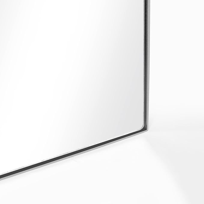 SogesHome Medicine Cabinet with Mirror, Magic Mirror with 2 Shelves, Wall Mount/Recessed Medicine Storage, Perfect for Bathroom and Home Decor, Silver